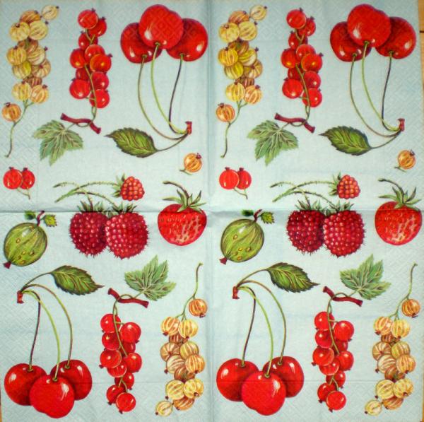 024 Beeren - 3-lagig (blau) - Atelier